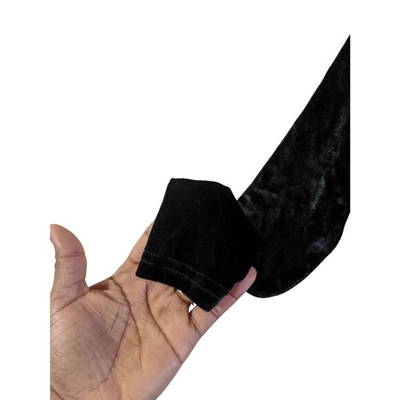 Spirit Halloween Black Onepiece Catsuit Costume with Attached Tail Adult Size XS - Picture 7 of 12